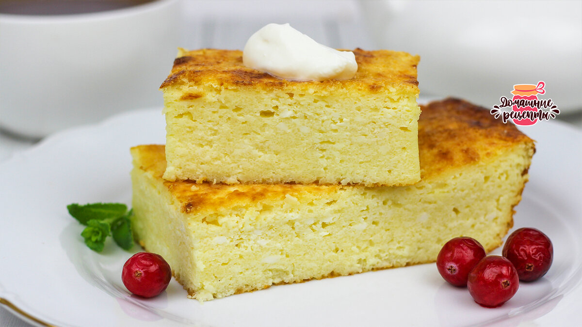 Нежная запеканка из творога: завтрак, который покорит всех
