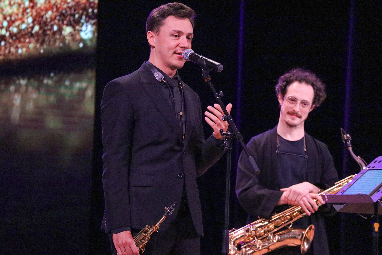 11 марта по приглашению Магаданской областной филармонии впервые на Колыме выступил Российский квартет саксофонистов 11 марта по приглашению Магаданской областной филармонии впервые на Колыме выступил Российский квартет саксофонистов