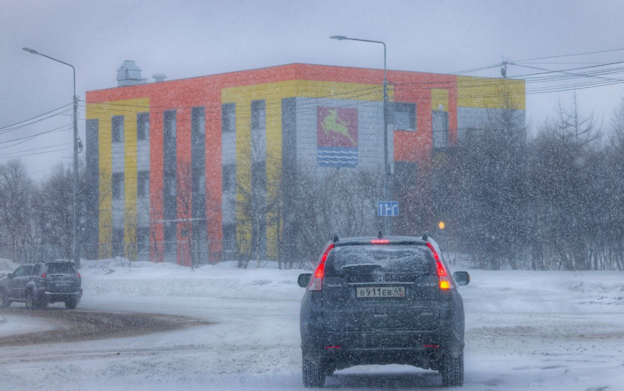 В понедельник, 16 марта, в Магаданской области преимущественно переменная облачность, на побережье - снег