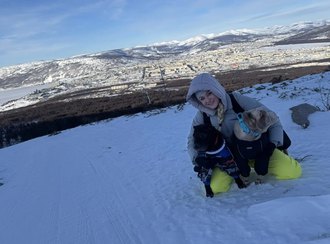Пара шарпеев завоевала сердца магаданцев Пара шарпеев завоевала сердца магаданцев