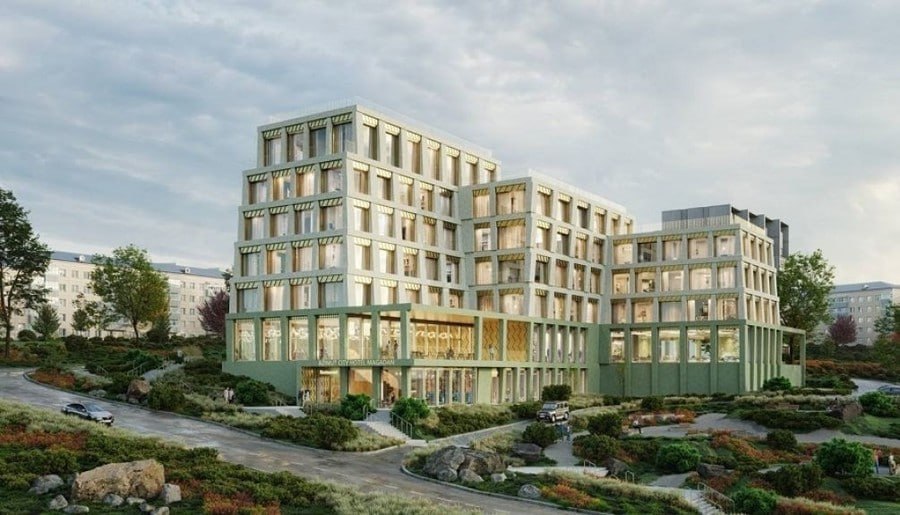 Четырехзвездочную гостиницу достроят за 2 года в Магадане