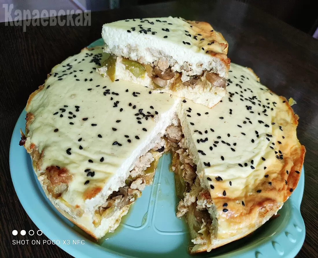 Удивительный кето пирог с творогом