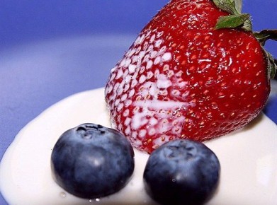 Ягодный десерт