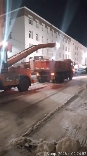 Сегодня в Магадане в связи с работой техники возможно затруднение проезда на улицах Набережной реки Магаданки, Потапова, в Марчеканском переулке