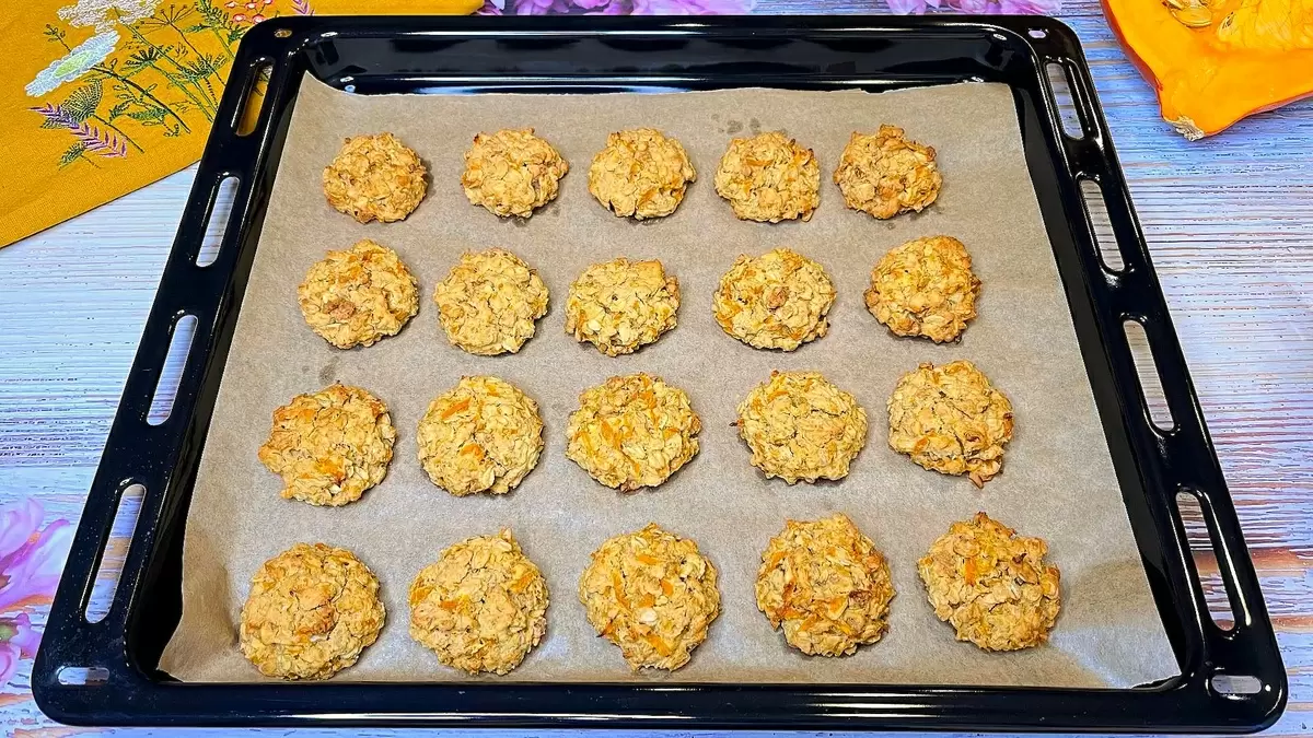 Овсяное печенье без сахара: вкусное и полезное угощение с тыквой и орехами