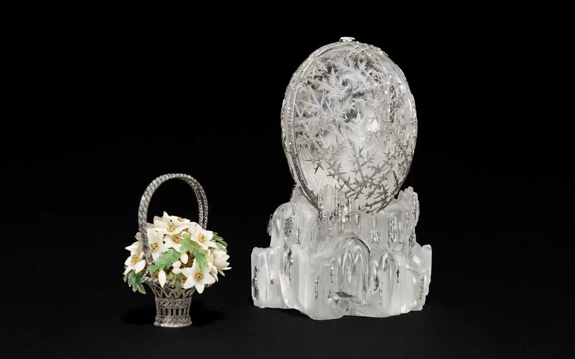 Зимнее яйцо Фаберже снова выставлено на аукцион