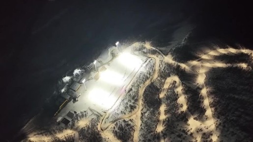 Магаданские лыжники смогут заниматься в любое время суток на новом стадионе имени Елены Вяльбе