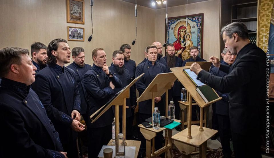 18 и 19 мая в Магадане выступал всемирно известный Хор Сретенского монастыря, история которого насчитывает более 600 лет 18 и 19 мая в Магадане выступал всемирно известный Хор Сретенского монастыря, история которого насчитывает более 600 лет