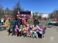 Сотрудники Главного управления МЧС России по Магаданской области провели пожарно-тактическое занятие в детском саду №50