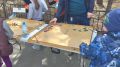 На соборной площади работают площадки с развлечениями