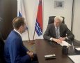 Сергей Носов: С генеральным директором «Новапорт Холдинг» Евгением Янкилевичем обсудили дальнейшее развитие аэропорта «Сокол»