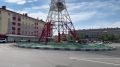 Благоустройство территории у телевышки в Магадане вышло на завершающий этап