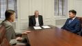 Сергей Носов обсудил с новым директором магаданского аэропорта планы по развитию воздушной гавани