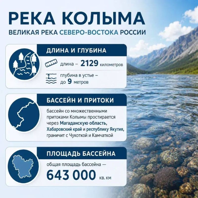 Сегодня река Колыма празднует свой День!