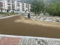 Продолжается благоустройство общественной территории в поселке Омсукчан