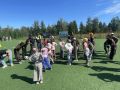Зарядка со стражем порядка: на Колыме сусуманские полицейские поддержали всероссийскую акцию!