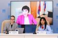 Лариса Поликанова: Практическую реализацию мастерпланов обсудили вместе с коллегами из Читы, ЮжноСахалинска, Якутска и экспертами КБ «Стрелка» в рамках прессконференции ТАСС