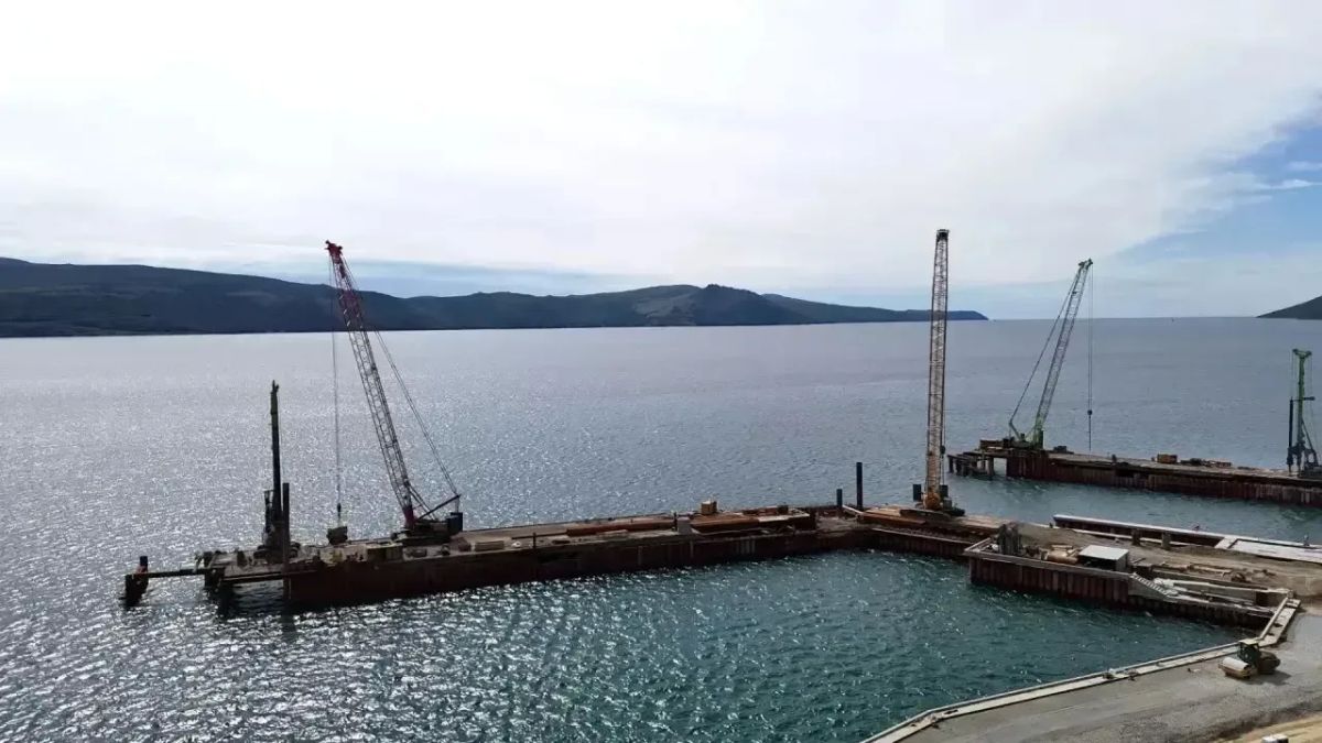 Строительство Морского туристического центра в Магадане идет в соответствии с графиком Строительство Морского туристического центра в Магадане идет в соответствии с графиком