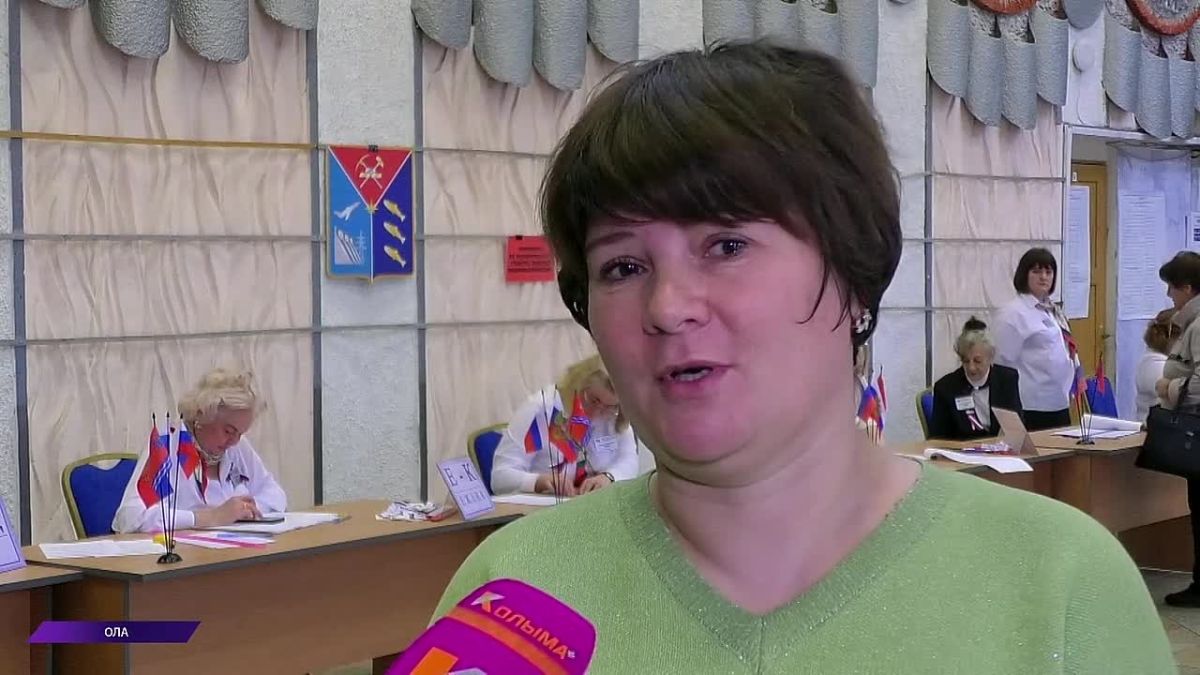 В день голосования все участки в посёлке Ола открылись ровно в 8 часов