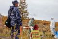 Росгвардия приняла участие в учениях по отработке действий при биологической угрозе на Колыме