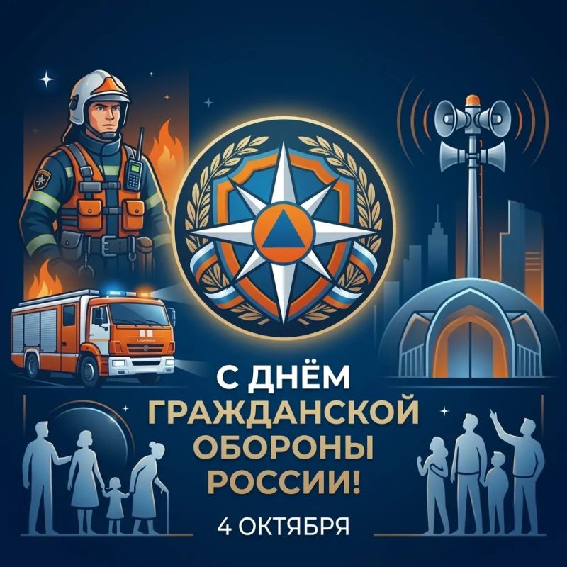 94-я годовщина гражданской обороны