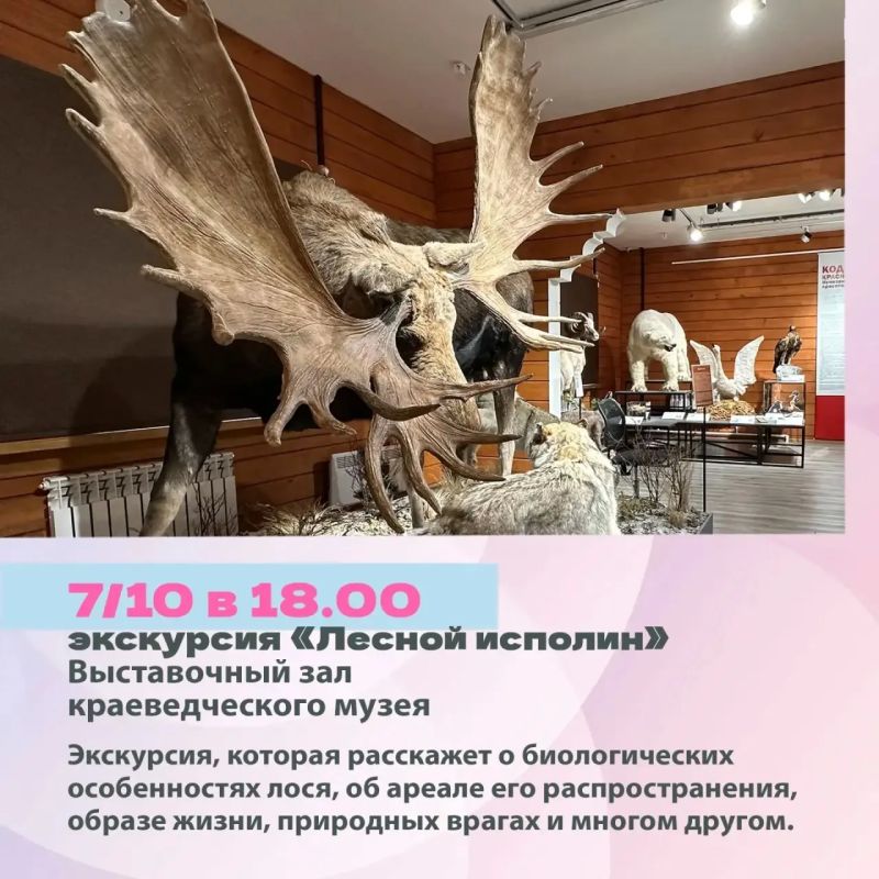 Минкульт Колымы представляет подборку интересных событий, которые можно посетить на неделе с 5 по 11 октября с Пушкинской картой Минкульт Колымы представляет подборку интересных событий, которые можно посетить на неделе с 5 по 11 октября с Пушкинской картой