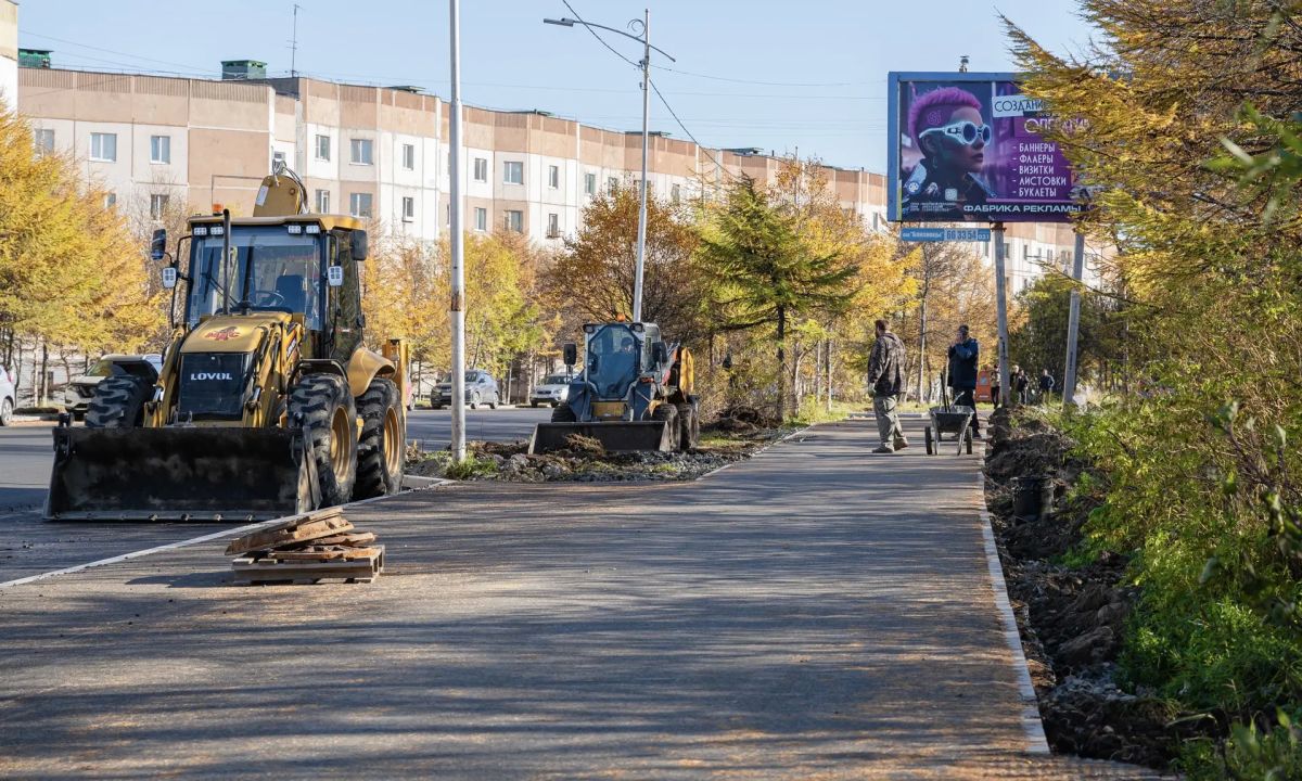 Лариса Поликанова: Продолжается капитальный ремонт ключевых магистралей Магадана Лариса Поликанова: Продолжается капитальный ремонт ключевых магистралей Магадана