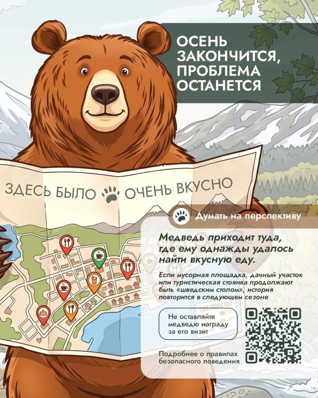 Почему осенью медведи оказываются рядом с людьми чаще? Почему осенью медведи оказываются рядом с людьми чаще?