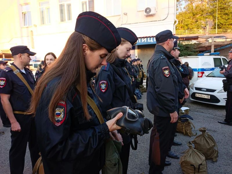 Во Владивостокском ЛУ МВД России на транспорте проведена штабная тренировка по гражданской обороне