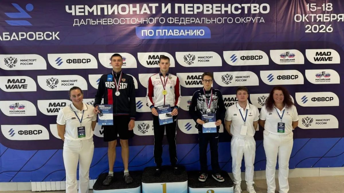 Колымские пловцы завоевали 14 медалей на Чемпионате и Первенстве ДФО в Хабаровске Колымские пловцы завоевали 14 медалей на Чемпионате и Первенстве ДФО в Хабаровске