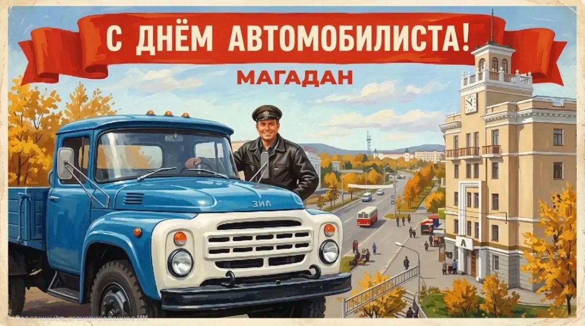 Лариса Поликанова: Уважаемые автомобилисты Магадана, от всей души поздравляю вас с профессиональным праздником!