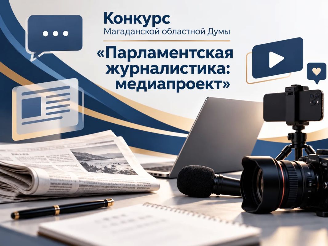 Магаданская областная Дума объявляет конкурс «Парламентская журналистика: медиапроекты»!