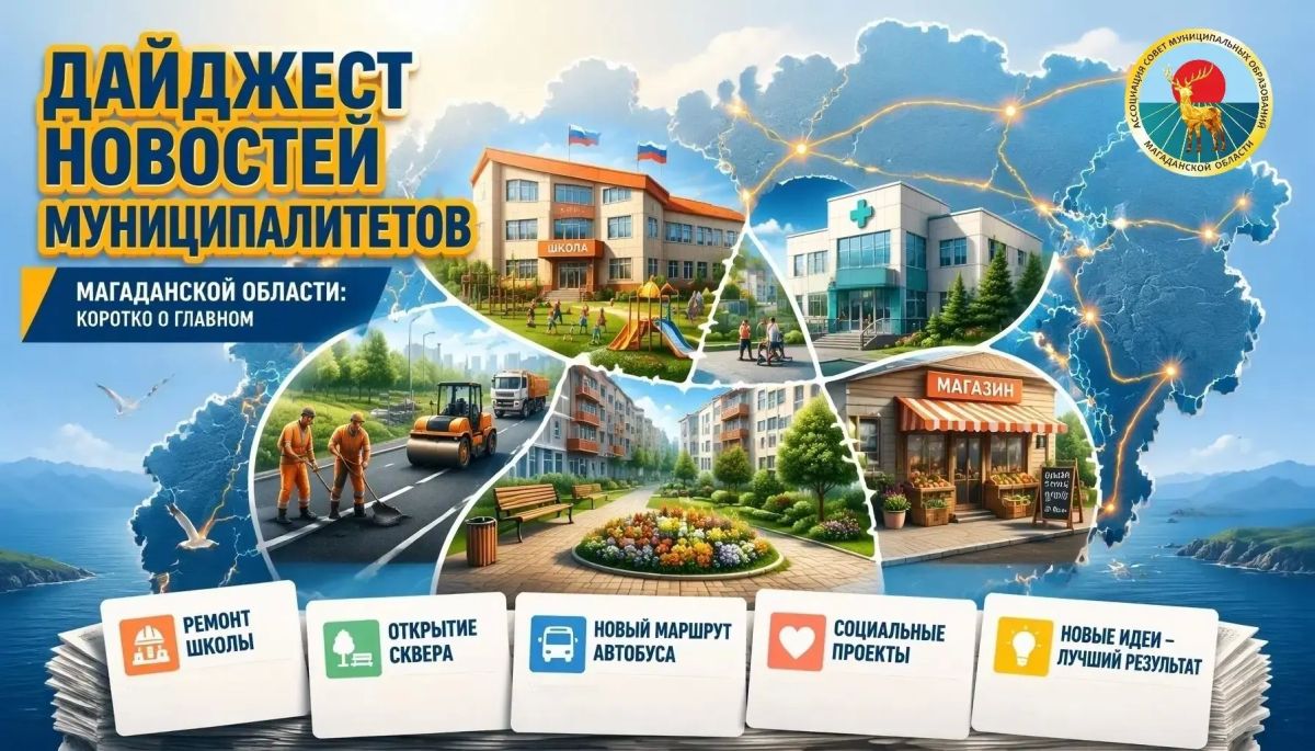 Дайджест новостей муниципалитетов Магаданской области: коротко о главном