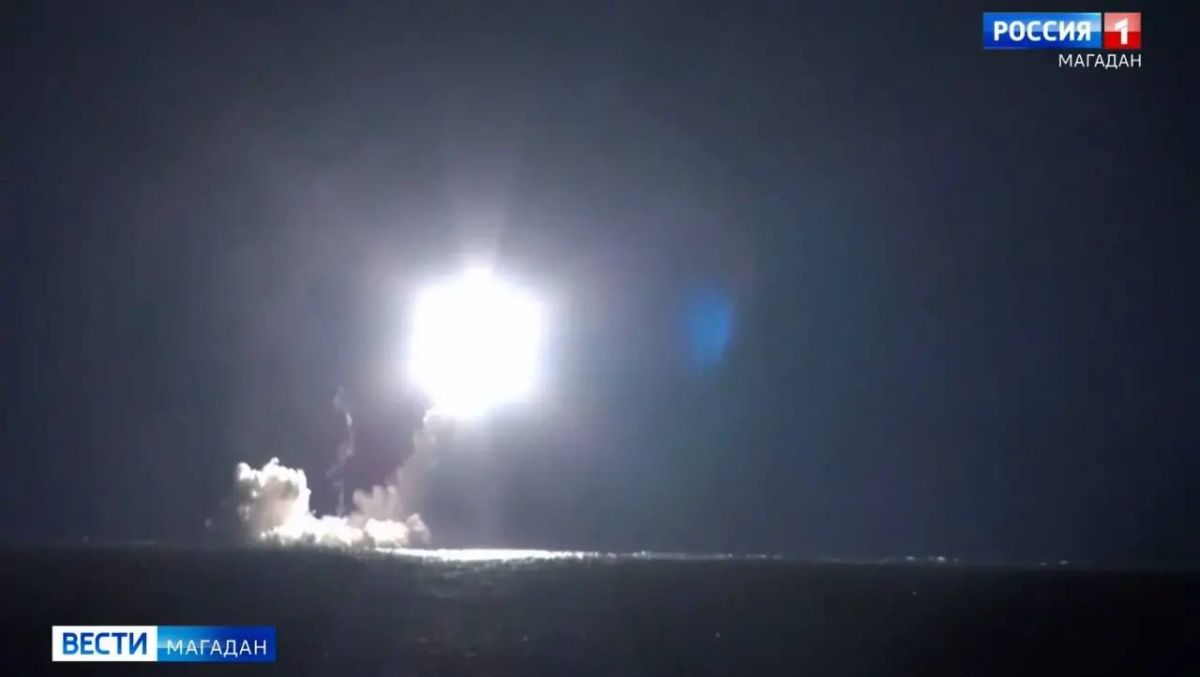 В Охотском море провели пуск межконтинентальной ракеты «Булава»