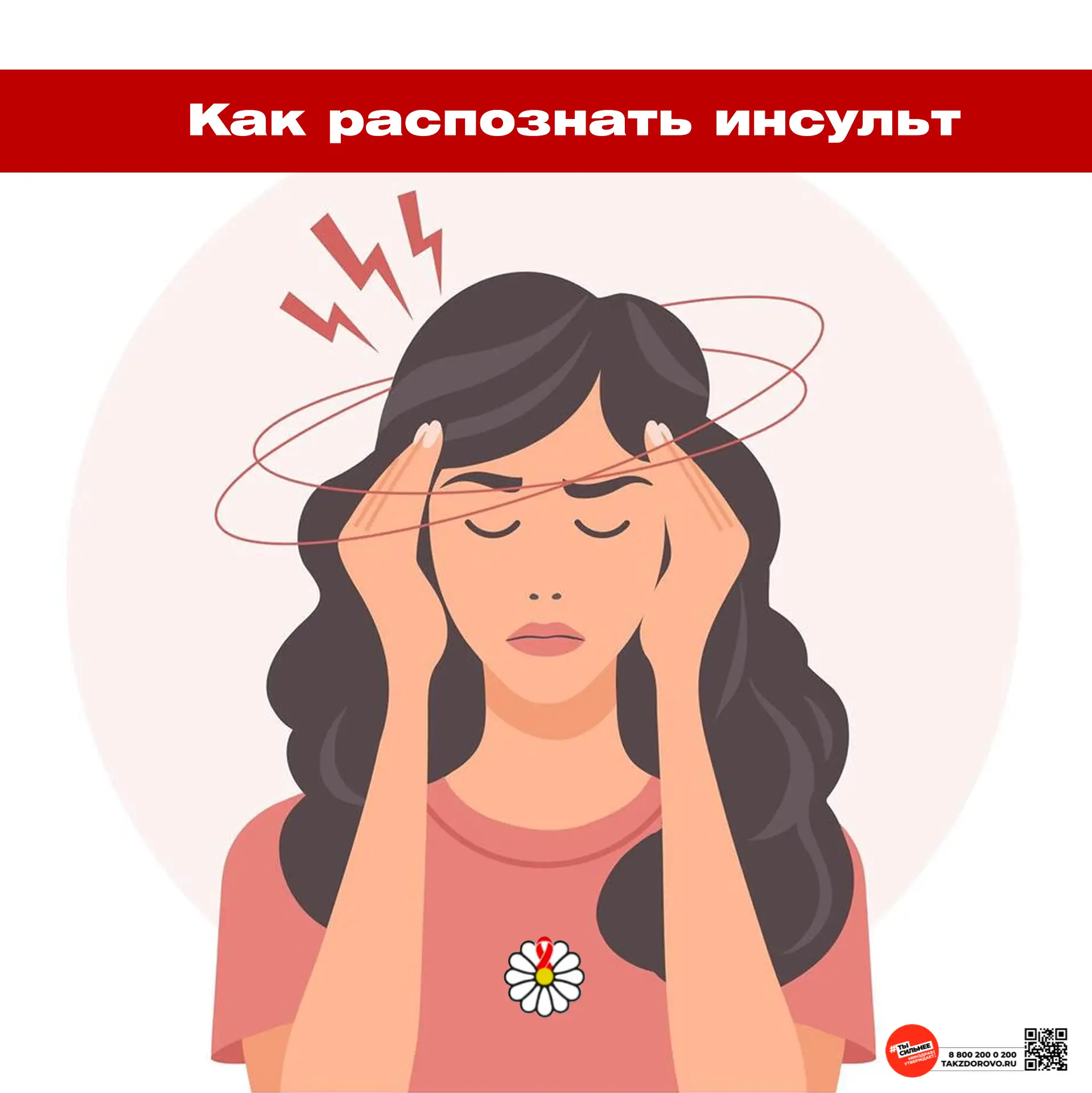 Инсульт: как распознать и успеть спасти?