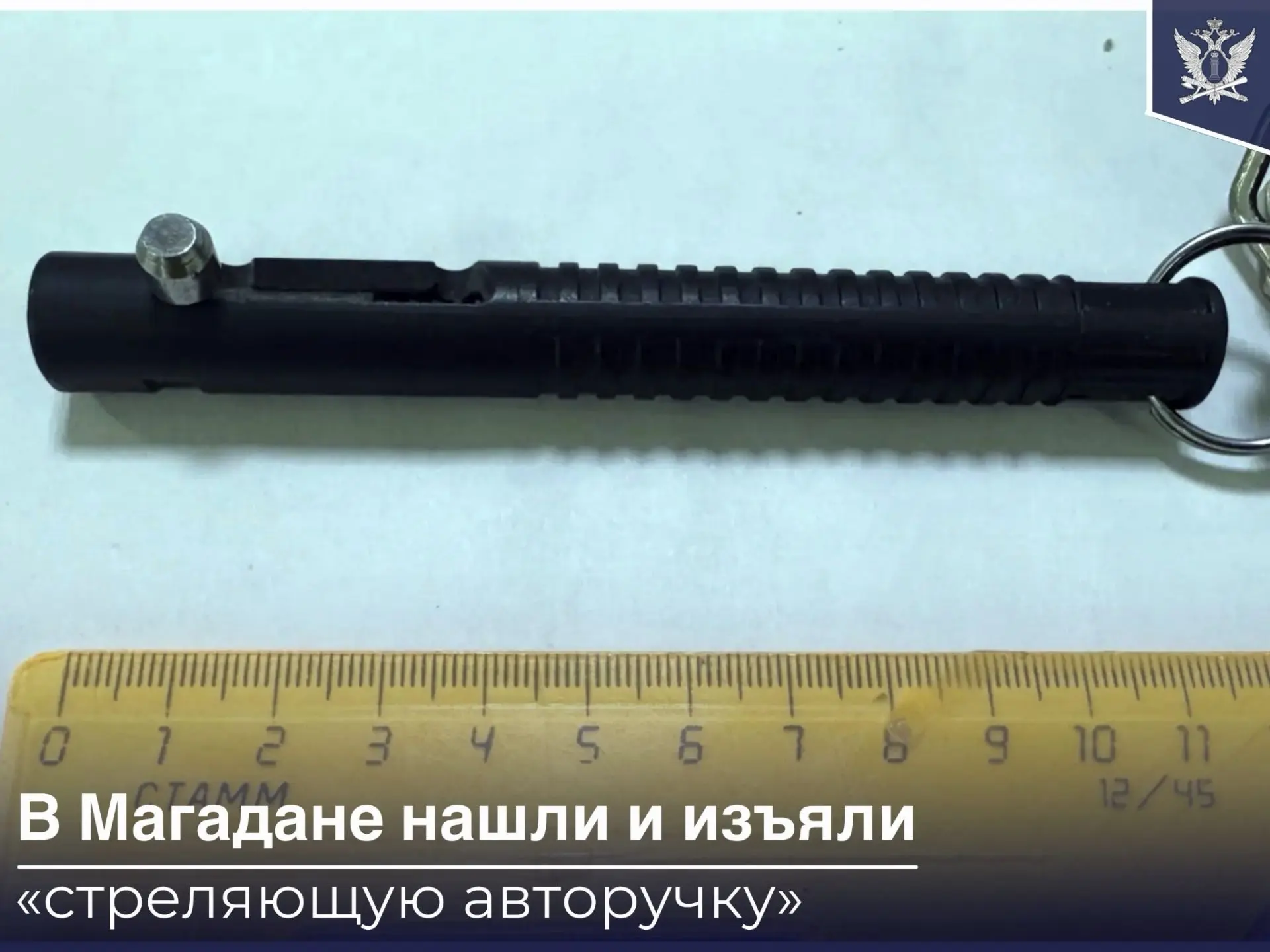 Необычный предмет изъяли у посетителя суда судебные приставы по ОУПДС в Магаданской области