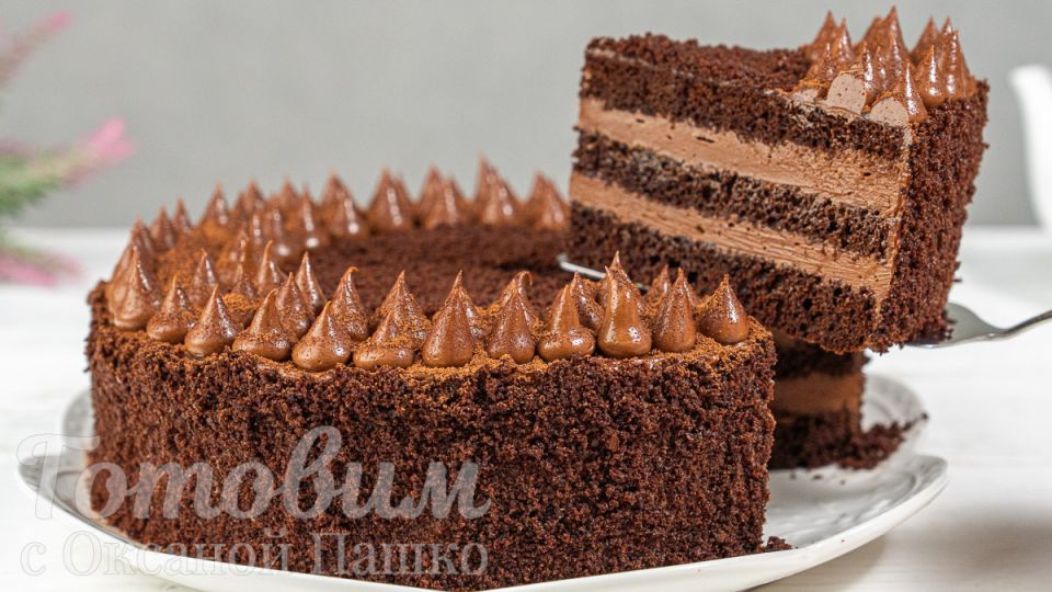 Шоколадный торт, который покорит ваши вкусовые рецепторы