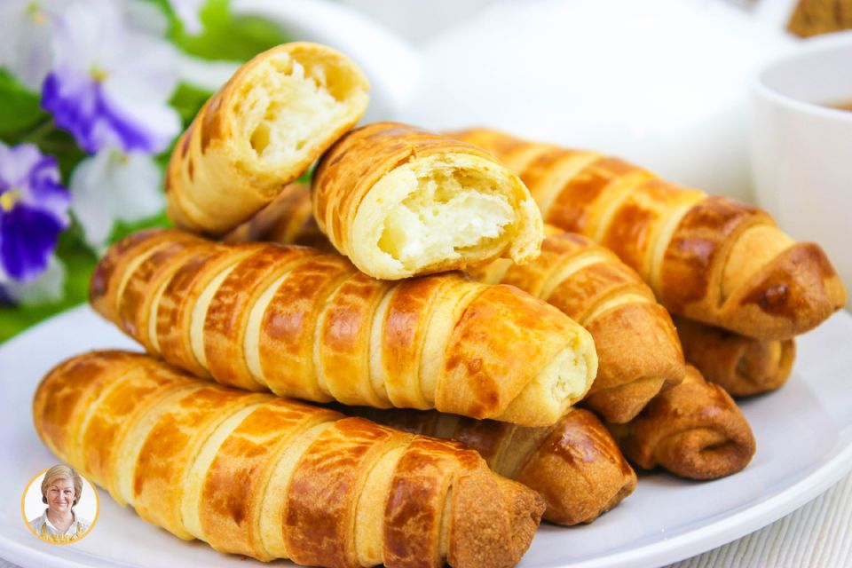 Нежные трубочки с творогом: простой и вкусный рецепт